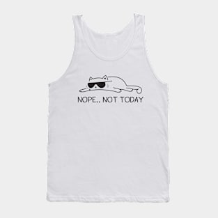 Lazy cat Tank Top